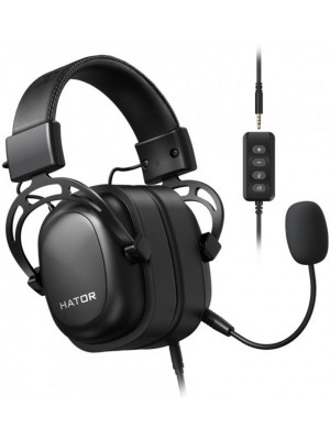 Гарнитура Hator Hypergang 7.1 USB Black (HTA-840)