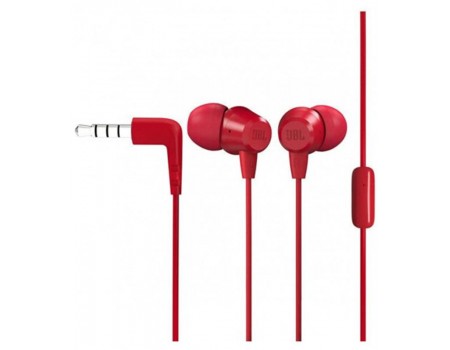 Гарнитура JBL C50HI Red (JBLC50HIRED)