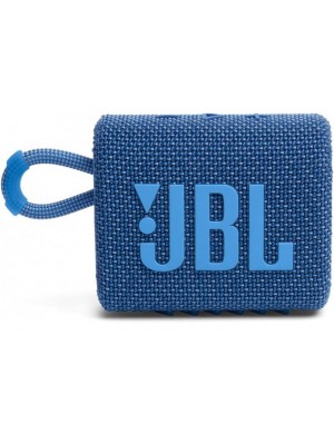 Портативная колонка bluetooth JBL GO 3 Eco Blue (JBLGO3ECOBLU)