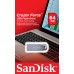 Flash SanDisk USB 2.0 Cruzer Force 64Gb Black