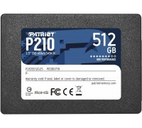 SSD Patriot P210 512GB 2.5" 7mm SATAIII 3D QLC
