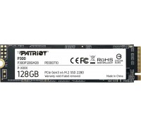 SSD M.2 Patriot P300 128GB NVMe 2280 PCIe 3.0 3D TLC