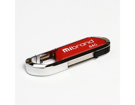 Flash Mibrand USB 2.0 Aligator 64Gb Dark Red