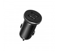 Автомобільний зарядний пристрій BOROFONE BZ5 CarPal, in-car charger with dual USB ports, 2.1A Black
