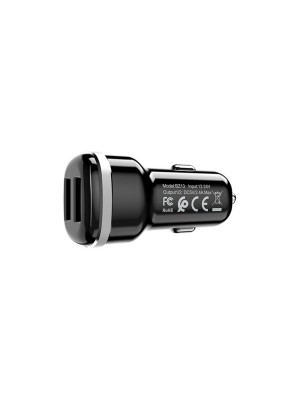 Автомобильное зарядное устройство BOROFONE BZ13 Extreme dual port car charger Black