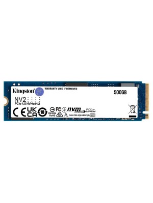 SSD M.2 Kingston NV2 500GB NVMe 2280 PCIe 4.0 x4 3D NAND TLC