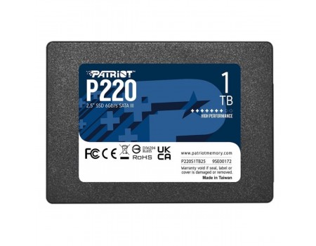 SSD Patriot P220 1TB 2.5" 7mm SATAIII