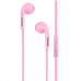Навушники HOCO M39 Rhyme sound earphones with microphone Pink