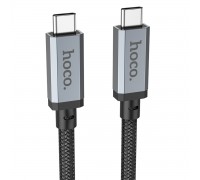 Кабель HOCO US05 USB4 100W HD high speed data cable(L=2M) Black