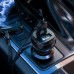 Автомобільний зарядний пристрій HOCO Z40 Superior dual port car charger set(iP) Black