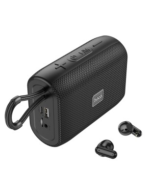 Портативна колонка з навушниками HOCO HC15 Poise 2-in-1 sports speaker with BT headsetBlack