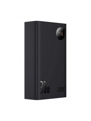 Универсальная мобильная батарея Power Bank Baseus Adaman2 Digital Display 20 000 mAh 30W VOOC Overseas Edition Black (PPAD050101)