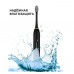 Ультразвукова зубна щітка Sonic Toothbrush X-3 Black (4 насадки)