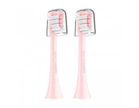 Насадка для зубної електрощітки Soocas X1/X3/X5 Pink (2 шт.)