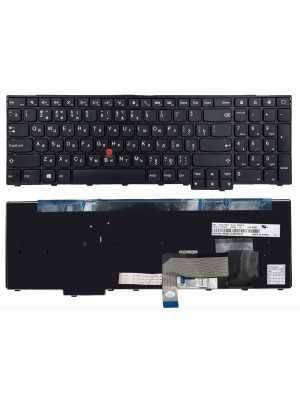 Клавіатура Lenovo ThinkPad E531 E540 L540 T540P L560 W540 W541 W550 чорний fingerpoint (PK130TS3A00)