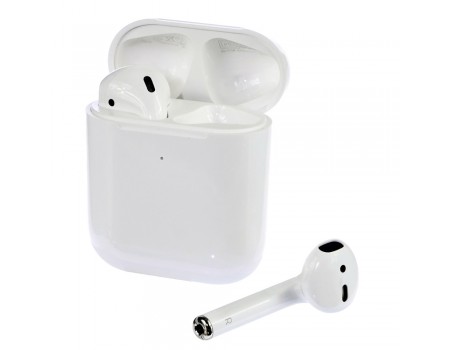 Бездротові навушники Hoco ES39 TWS білі з функцією бездротової зарядки
