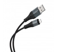 Кабель Hoco X38 USB to Lightning 1m черный