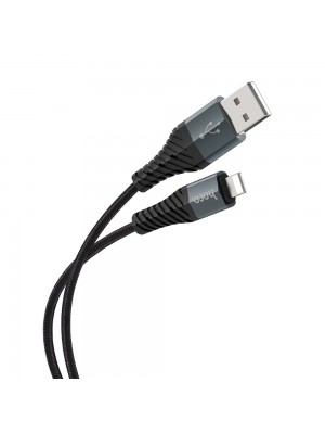 Кабель Hoco X38 USB to Lightning 1m чорний