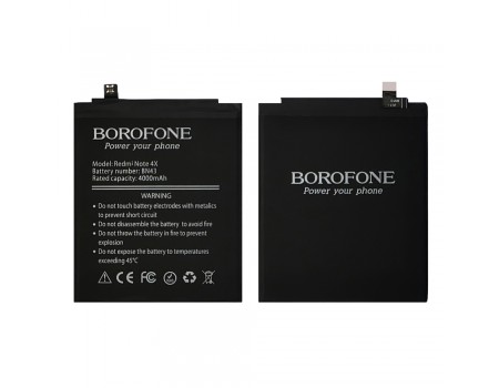 Акумулятор Borofone BN43 для Xiaomi Redmi Note 4X