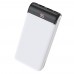 Універсальна мобільна батарея (повербанк) Hoco J59A 20000mAh білий