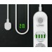 Мережевий зарядний пристрій подовжувач Ldnio SE4432 4 USB 4 розетки сіро-білий