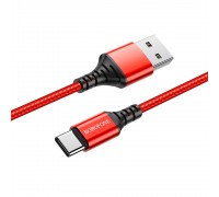 Кабель Borofone BX54 USB to Type-C 1m красный