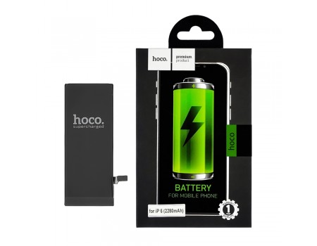 Акумулятор Hoco для Apple iPhone 6, посилений (2280mAh)