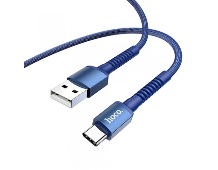 Кабель Hoco X71 USB to Type-C 1m синий