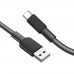 Кабель Hoco X69 USB to Type-C 1m чорно-білий