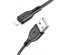 Кабель Borofone BX66 USB to Lightning 1m чорний