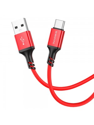  Кабель Borofone BX83 USB to Type-C 1m червоний