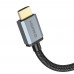 Мультимедійний кабель Hoco US03 4K HDMI 2.0 3m чорний