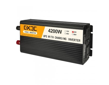 Інвертор GXQC SFX-1500W/4200W DC 24V - AC 220V з функцією заряджання акумулятора