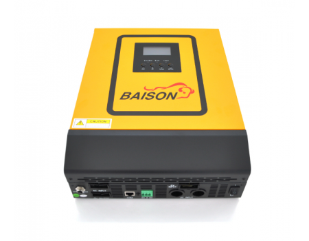 Гібридний інвертор BAISON PS-PLUS-3KV, 3000W, 24V, струм заряду 0-30A, 170-280V, MPPT (50А, 50 Vdc)