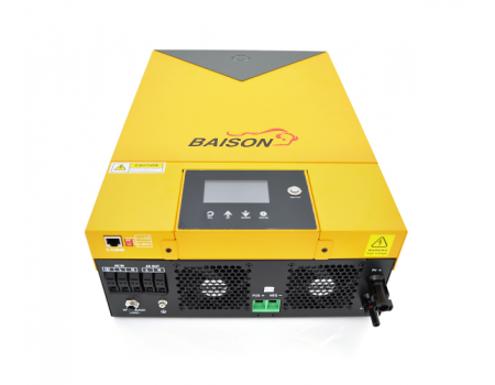 Гібридний інвертор BAISON MPS-VIII-PRO, 4200W, 24V, струм заряду 0-110A, 170-280V, MPPT (18А, 90-450 Vdc)