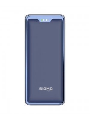 Повербанк Sigma X-power SI30A4QX 30000 mAh, Type-C, Lightning, USB, PD65W+QC22.5W, зарядка ноутбука