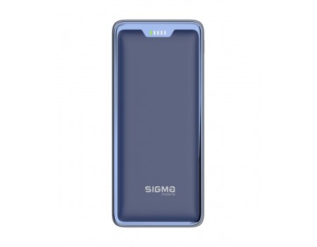 Повербанк Sigma X-power SI30A4QX 30000 mAh, Type-C, Lightning, USB, PD65W+QC22.5W, зарядка ноутбука