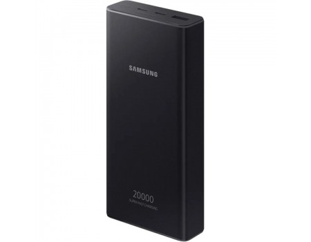 Павербанк Samsung Type-C 20000mAh 25W (triple port) Black (EB-P5300XJEGEU)