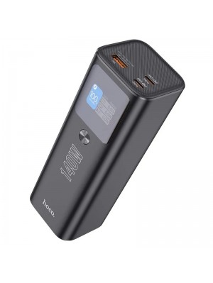 Универсальная мобильная батарея (повербанк) Hoco Q17 Electric PD140W 25000mAh Black