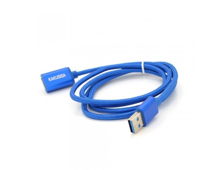 Подовжувач  iKAKU KSC-753 ZUOFEI USB AM/AF USB3.0 charging data extension cable, 1,2m, Blue