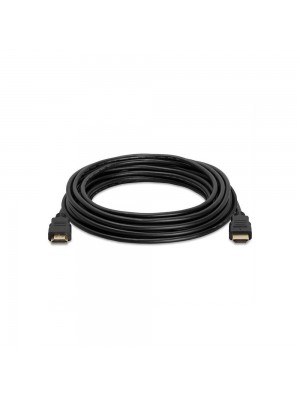 Кабель Merlion HDMI-HDMI HIGH SPEED 3.0m, v1.4, OD-7.5mm, круглий Black, коннектор Black, (Пакет) 