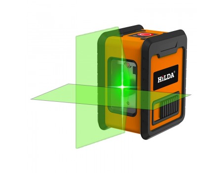 Рівень лазерний Hilda, IP54, 500cm, Orange