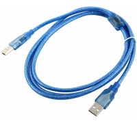 Кабель USB 2.0 RITAR AM / AM, 3.0m, прозорий синій