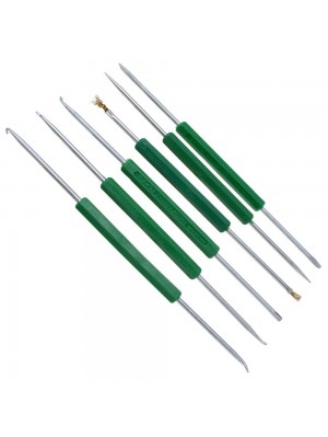 Набір інструментів BAKKU BK-120 (чіп держатель, удалитель, шило, скребок, вилка, розгортка)