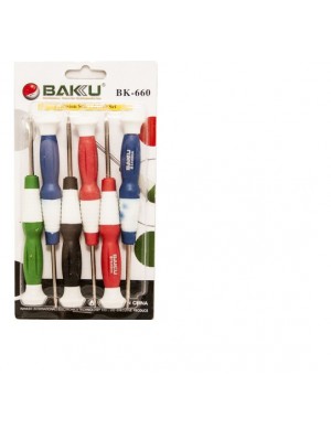 Набір викруток BAKKU BK-660 (6 викруток)-box