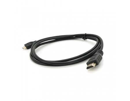 Кабель Merlion HDMI (тато) A-D micro (тато), 1.5m, чорний пакет0