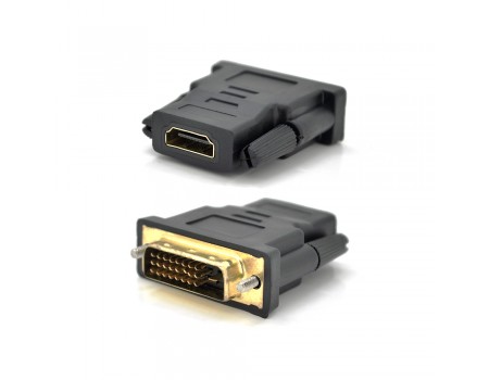 Перехідник HDMI (мама) / DVI24 + 1 (тато)