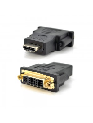 Перехідник HDMI (тато) / DVI24 + 5 (мама)