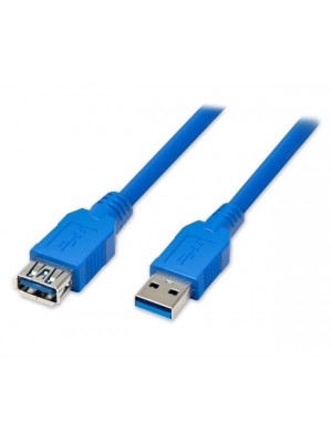 Подовжувач USB 3.0 AM / AF, 0.5m, Blue0