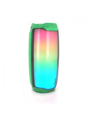 Беспроводной Bluetooth динамик PULSE 4 LED, 10W, 4000mAh, дистанция-10m, Green, Corton BOX